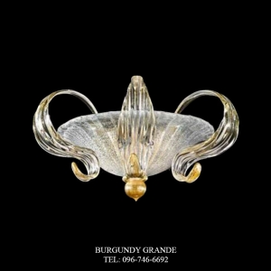 1134/A2, Luxury Blown Glass Wall lamp from Italy